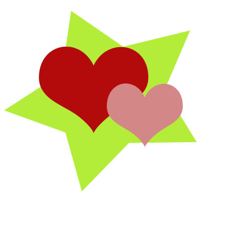 Hearts clipart star. Free stars cliparts download