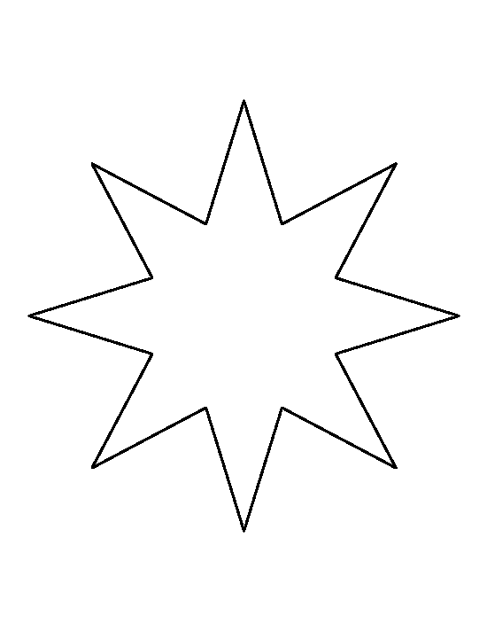 Star clip art star pattern. Eight point use the