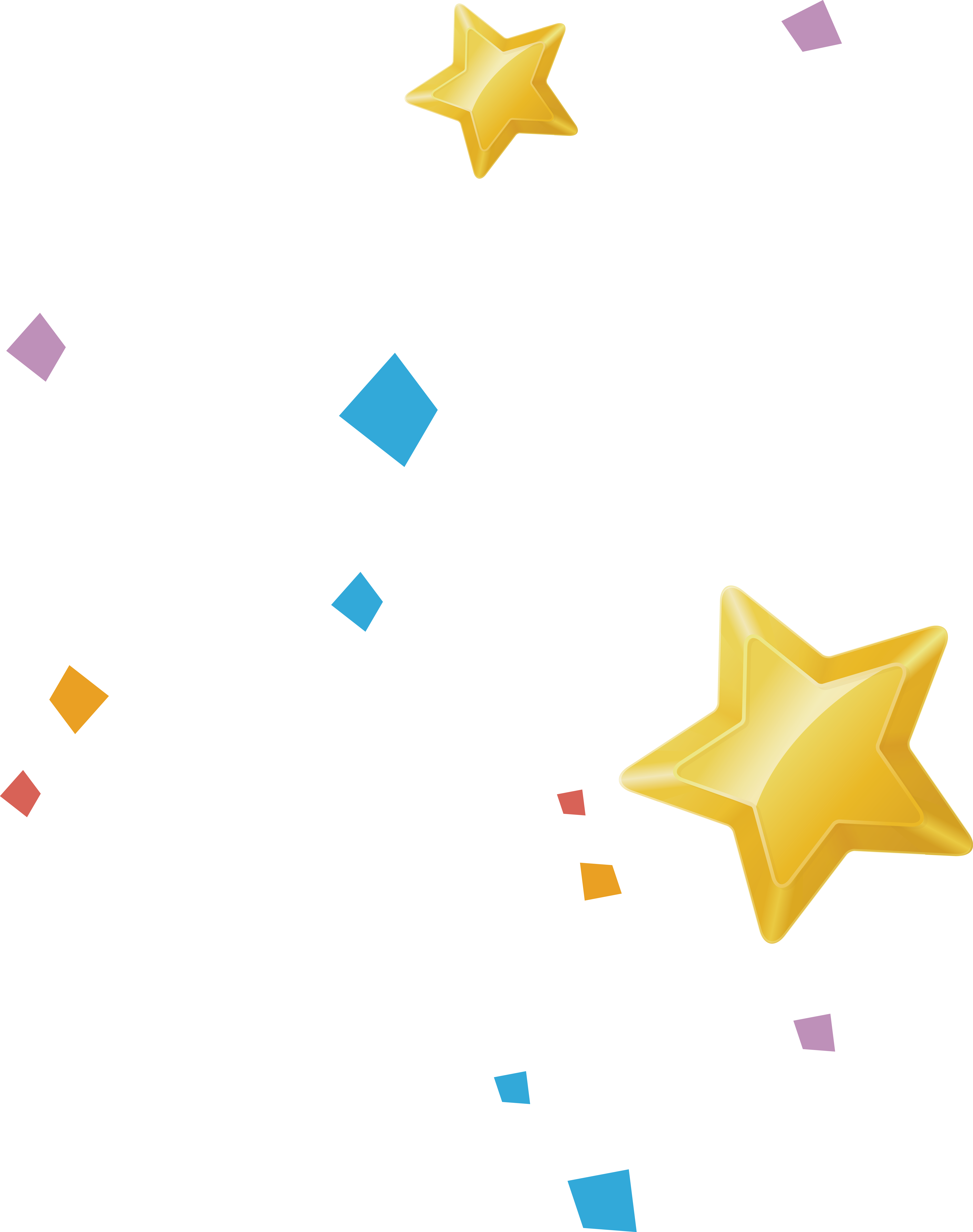 Stars background transprent free. Star vector png
