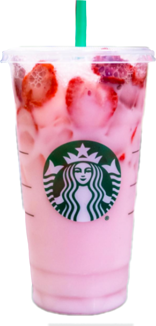 Pink drink report abuse. Starbucks clipart drinkspng