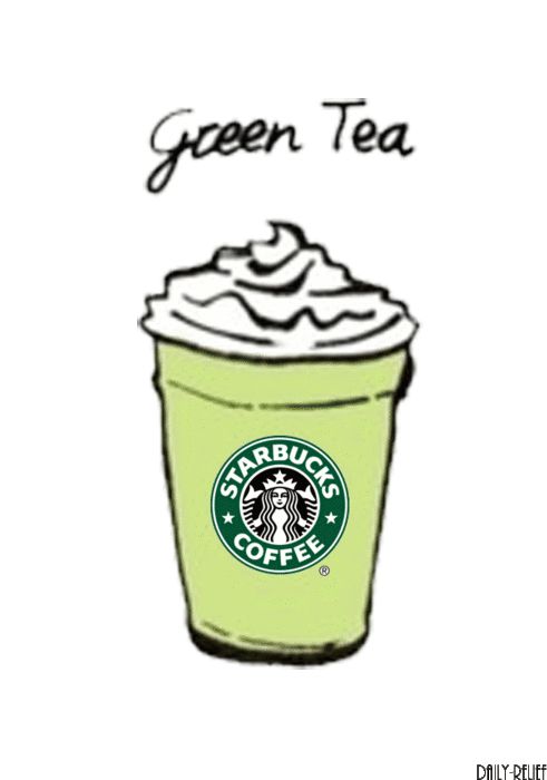 Drawing free download best. Starbucks clipart frappuccino green tea tumblr