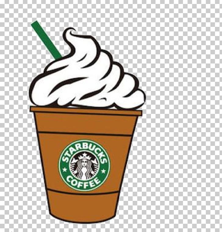 Starbucks clipart frappuccino illustration, Starbucks