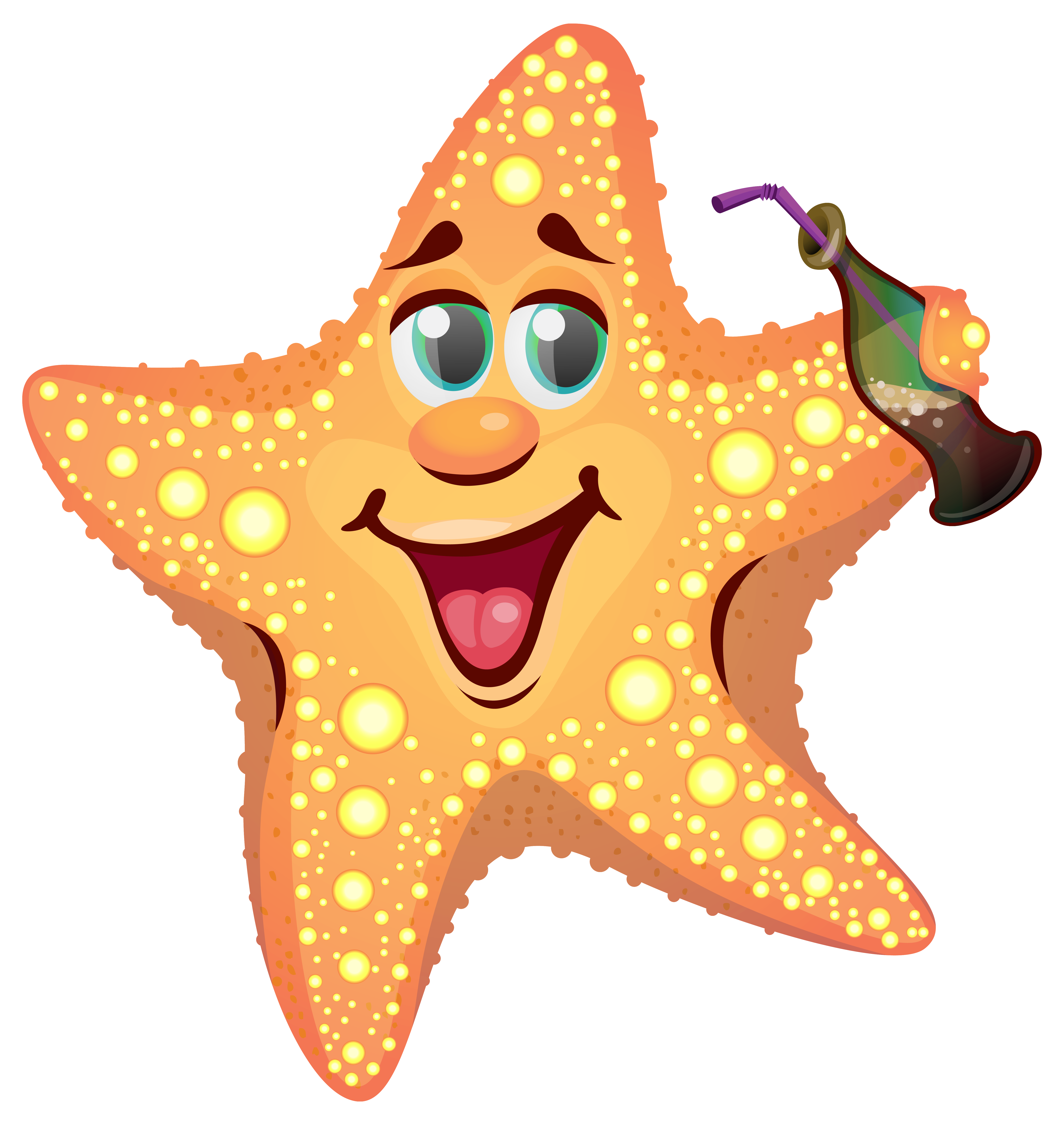 starfish clipart exercise