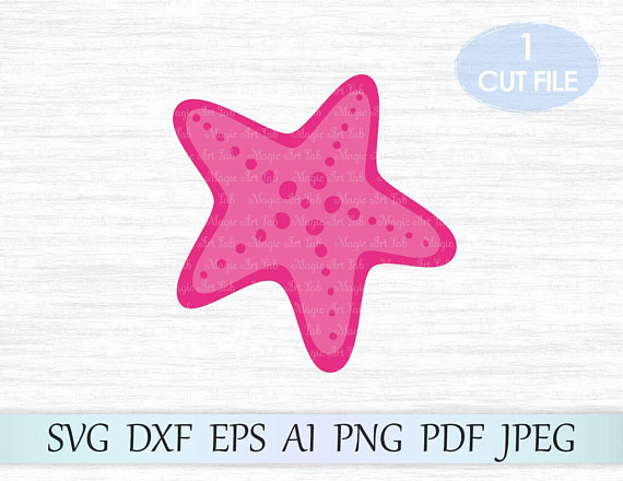 starfish clipart file