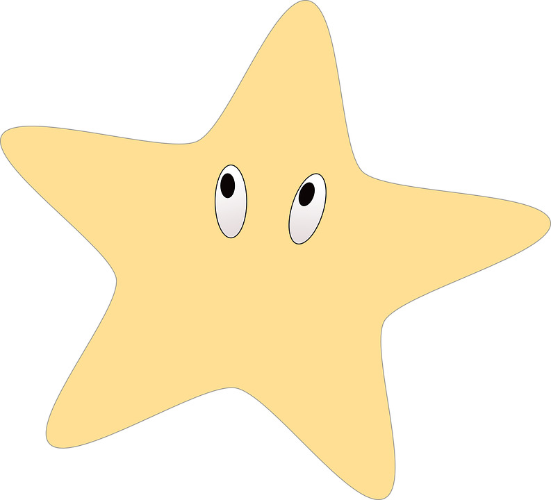 Outline shop of library. Starfish clipart gambar