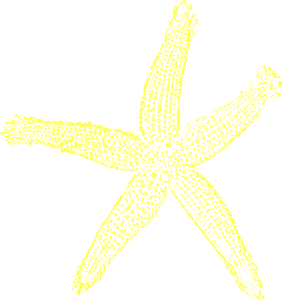 starfish clipart gold starfish