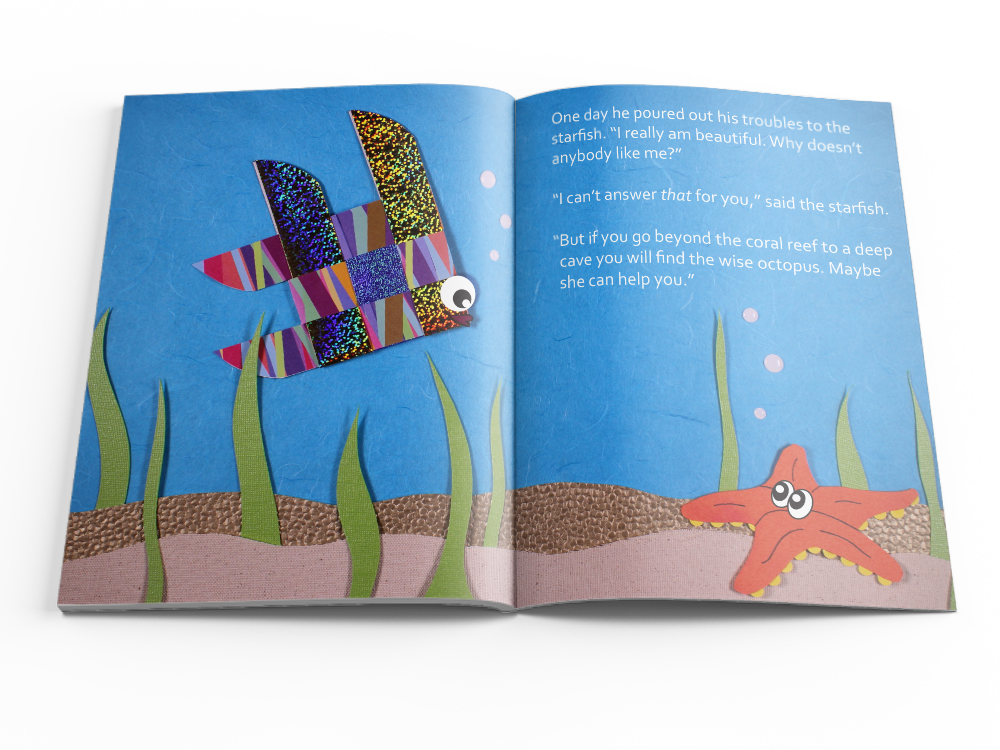 starfish clipart rainbow fish