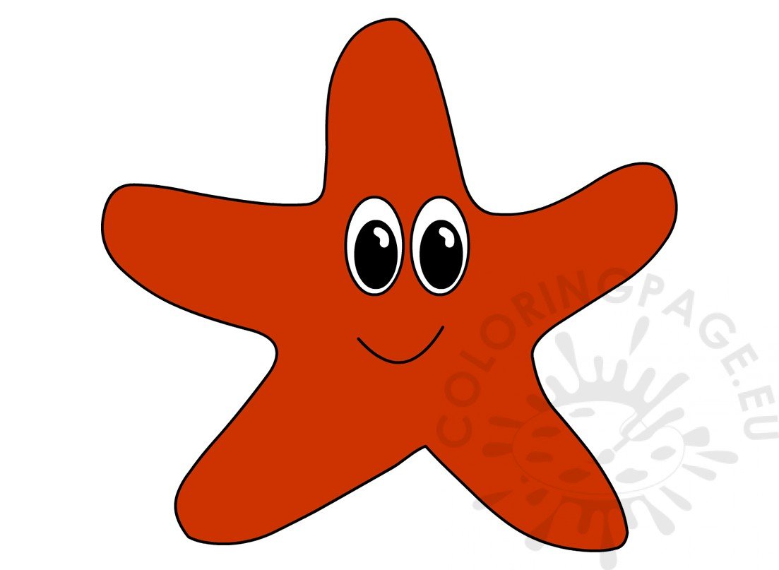 starfish clipart sealife