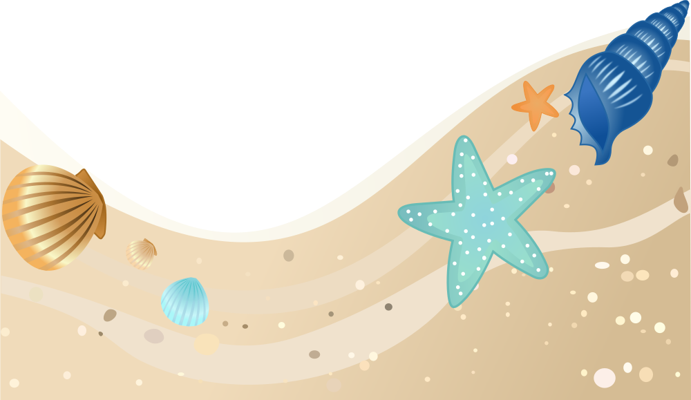 Starfish clipart summer. Onlinelabels clip art beach