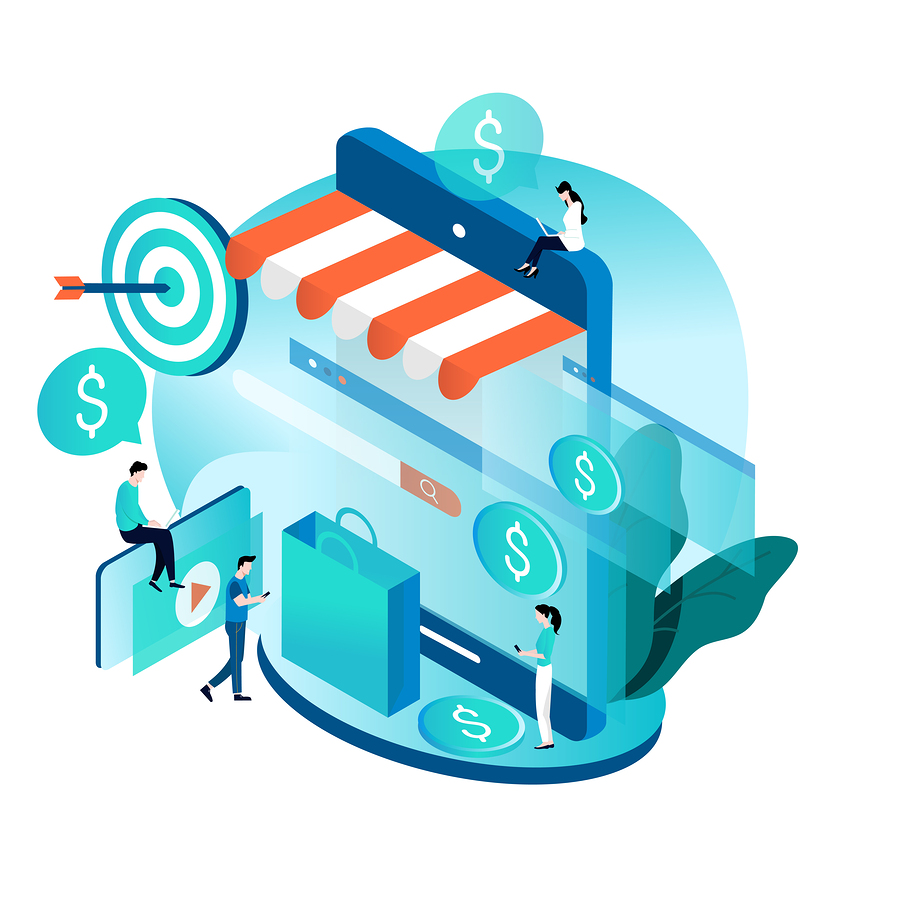  cross channel selling. Statistics clipart looking ahead