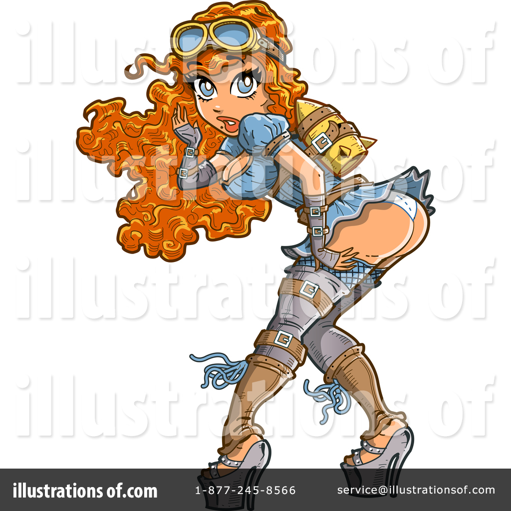 Steampunk clipart. Illustration by clip art