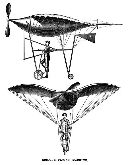 Victorian invention google search. Steampunk clipart airplane wing