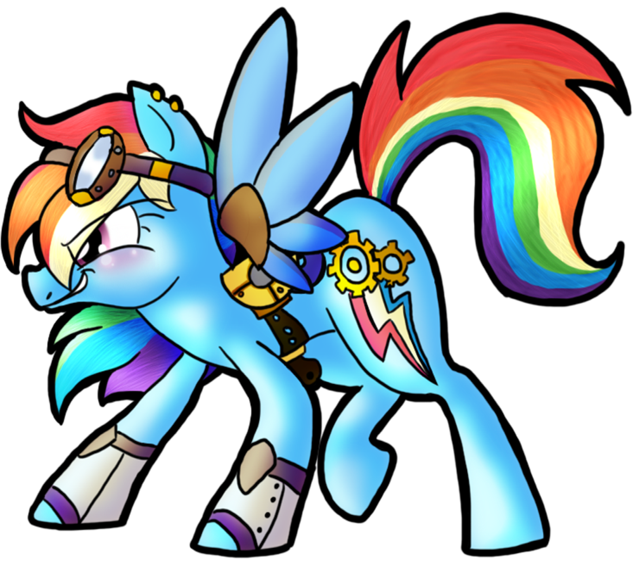 Pc dashie by colorspectrums. Steampunk clipart flight wing