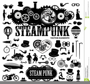 steampunk clipart royalty free