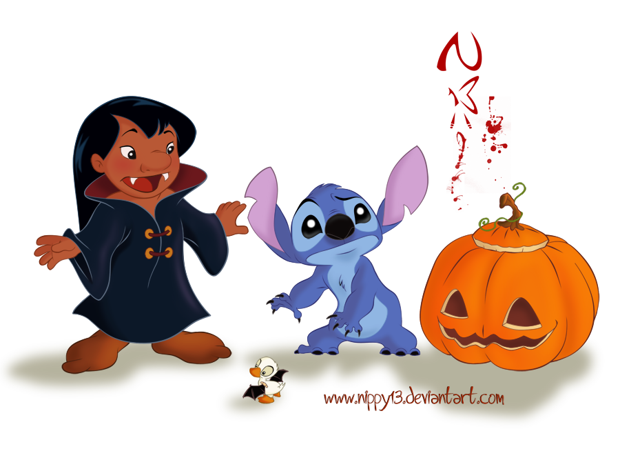 Stitch clipart halloween. 
