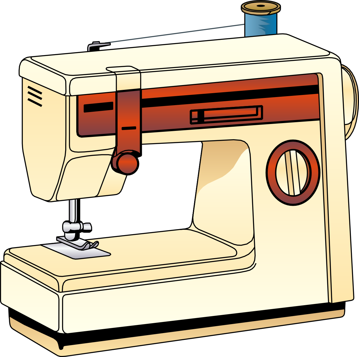 Sewing machine pinterest. Stitch clipart hemming