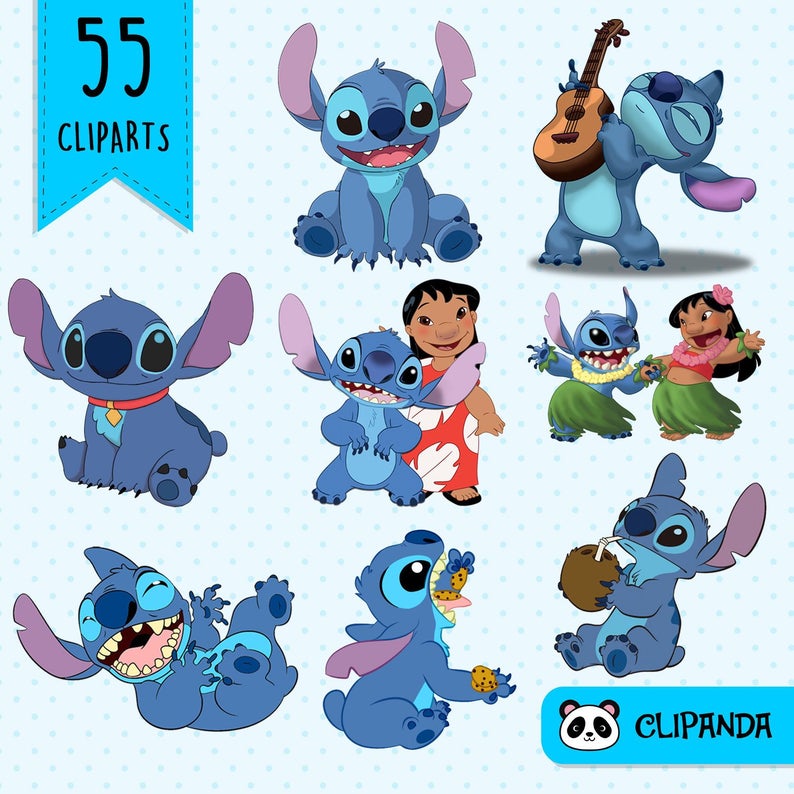 Lilo and png printable. Stitch clipart transparent background