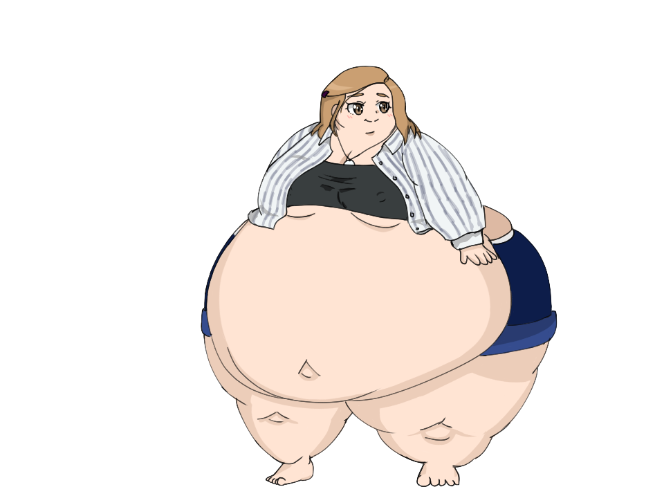stomach clipart full person