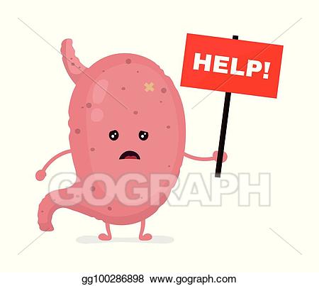 stomach clipart hyperacidity