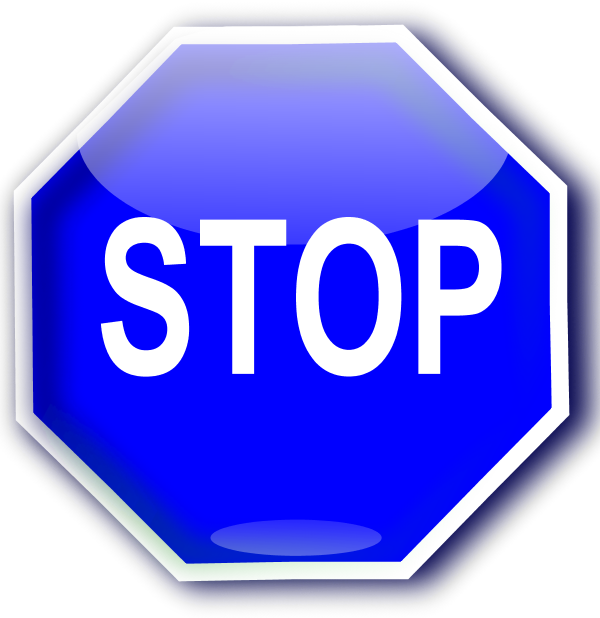 Stop clipart vector. Large sign collection png
