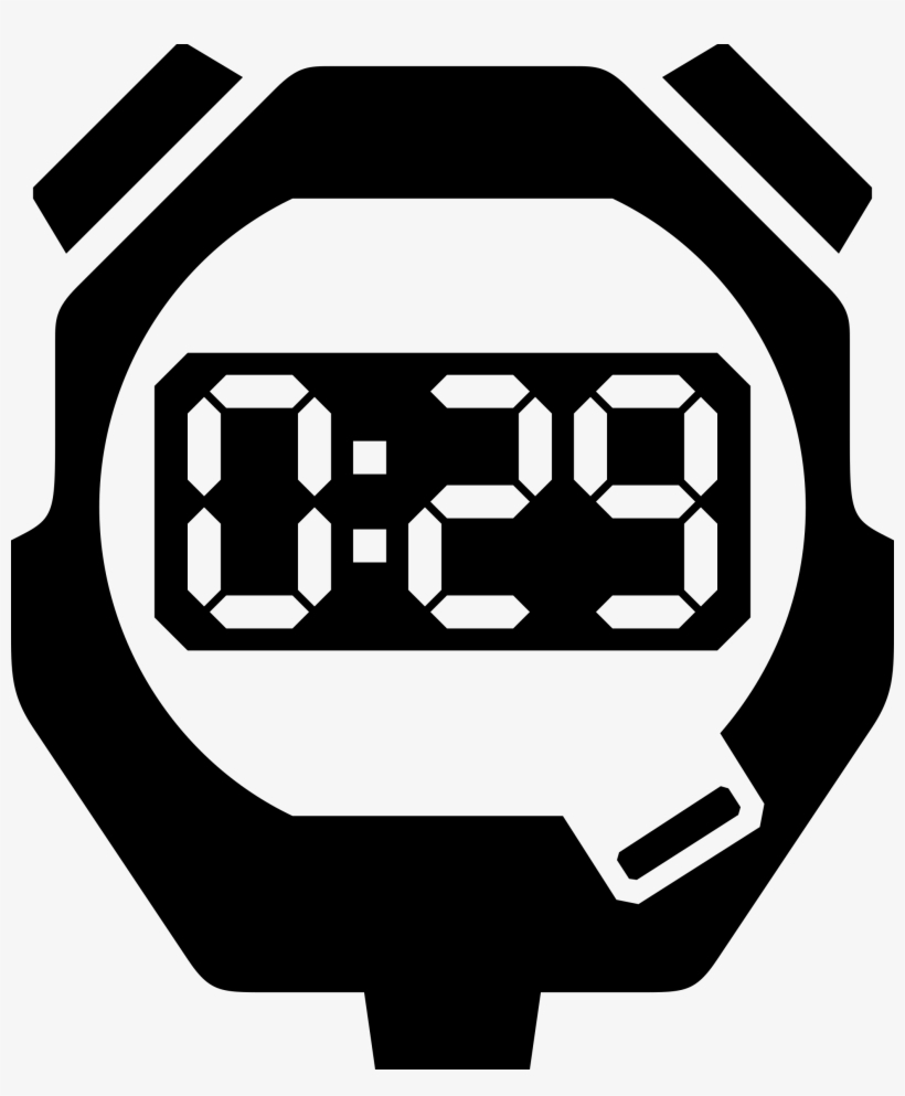 stopwatch clipart digital