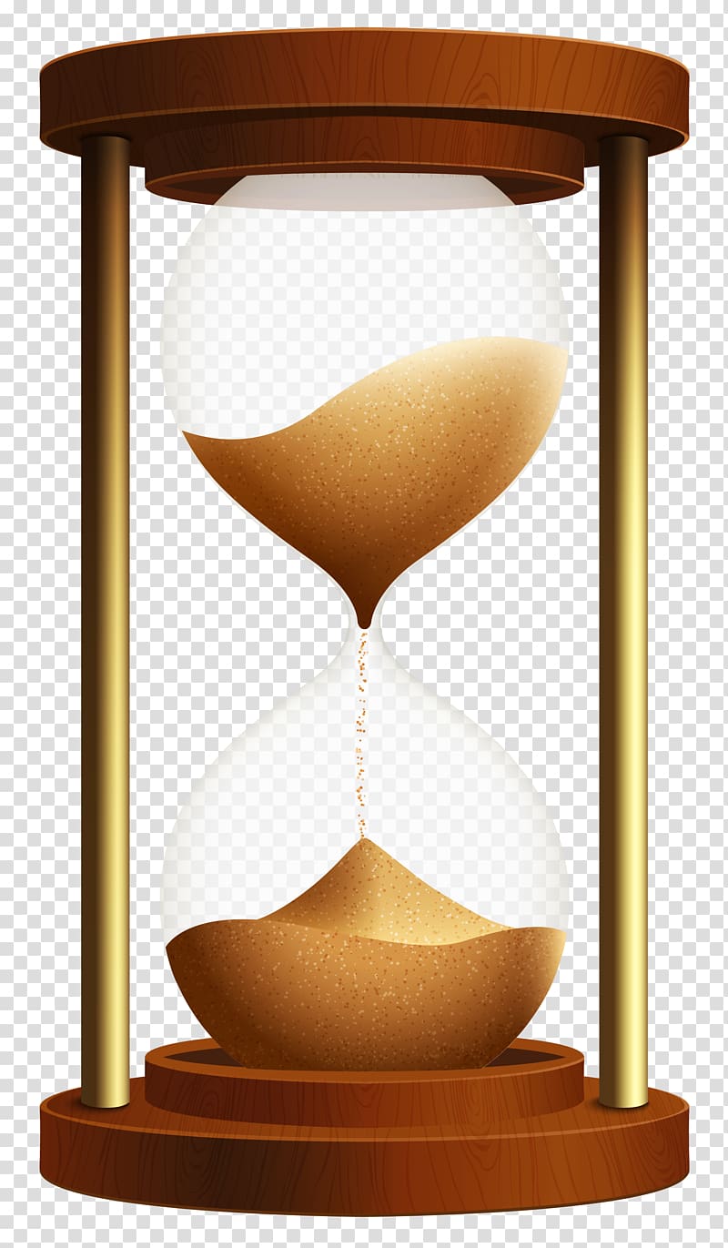 Hourglass clock transparent background. Stopwatch clipart sand timer