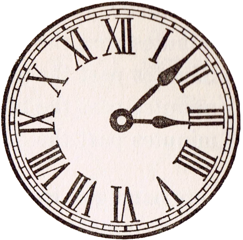 stopwatch clipart vintage