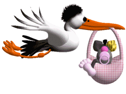 stork clipart animated