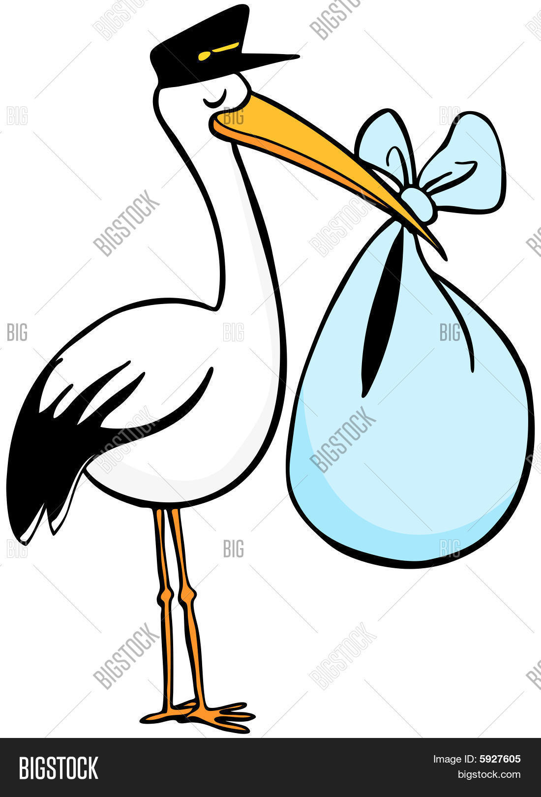 stork clipart baby animation