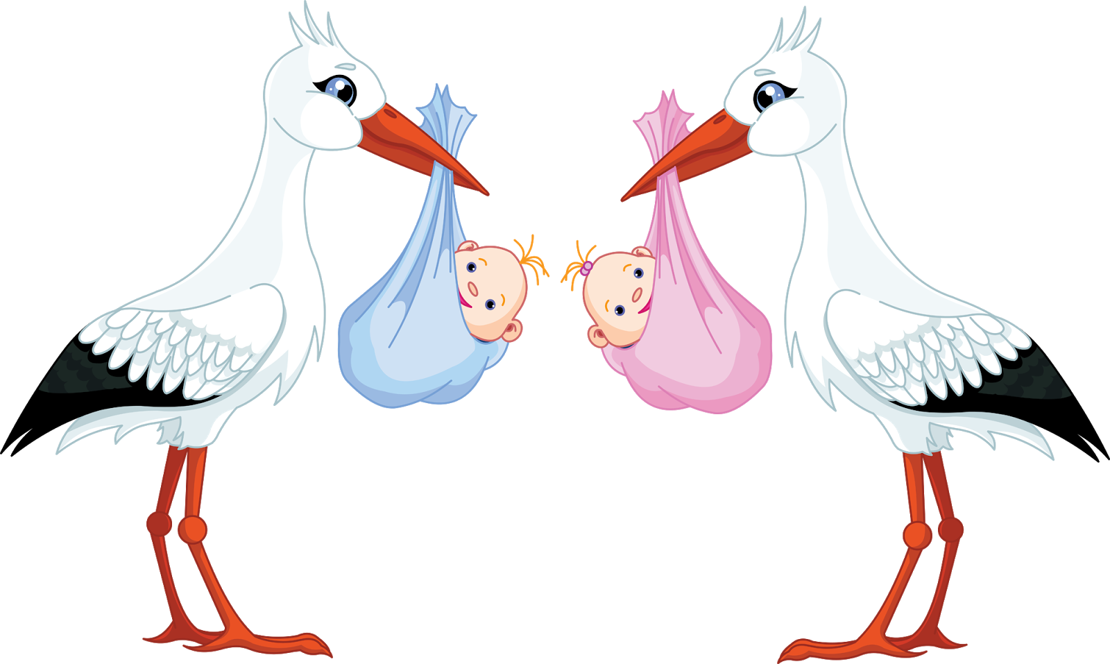 stork clipart baby delivery