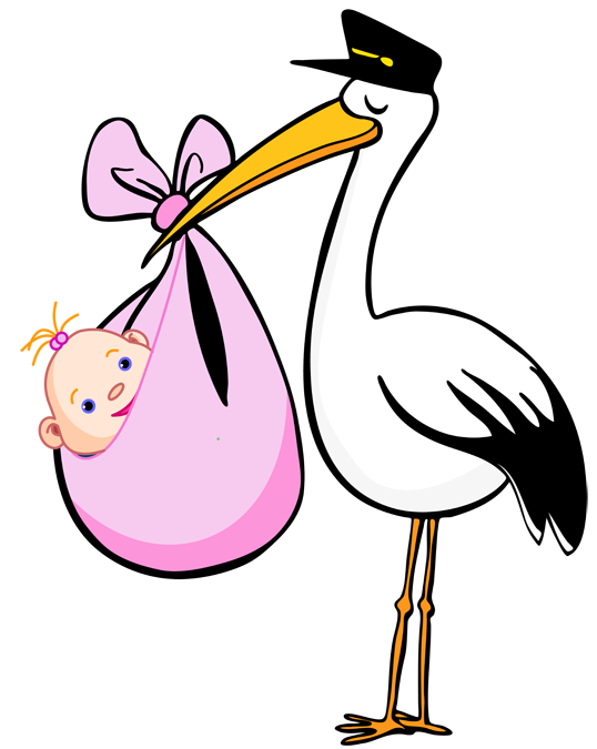 stork clipart baby stuff