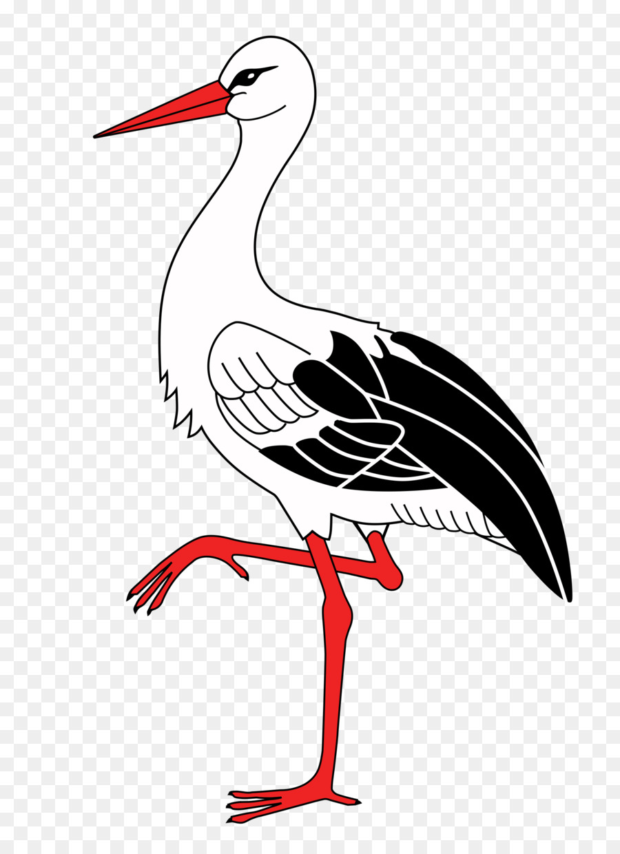 Stork clipart clip art. Bird line transparent 