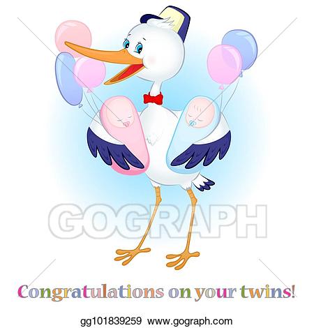 stork clipart congratulation
