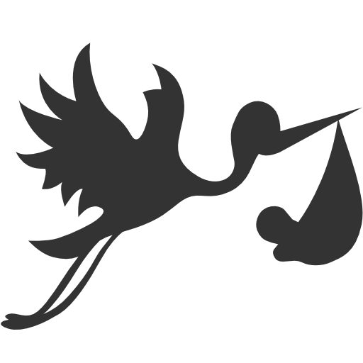 Stork clipart flying. Free download clip art