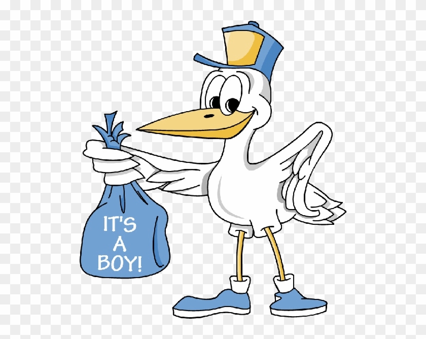 Baby boy cartoon free. Stork clipart hospital nursery