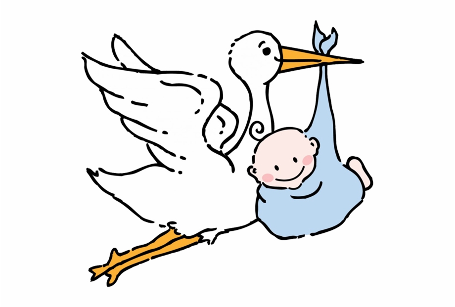 stork clipart labor delivery