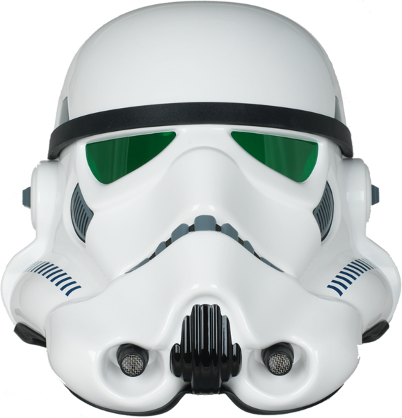 Precision crafted replica efx. Stormtrooper helmet png