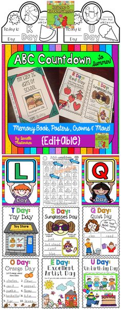storytime clipart abc countdown