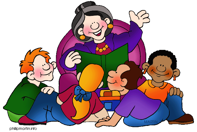 storytime clipart large group