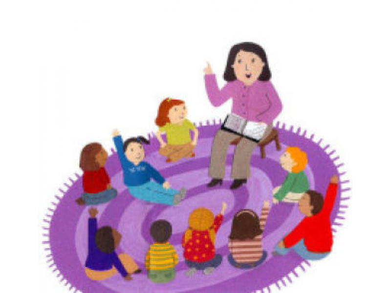 storytime clipart large group