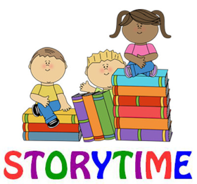 storytime clipart let's read