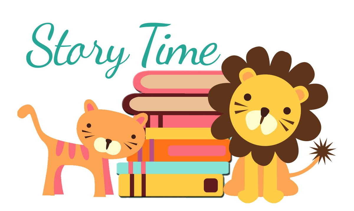 storytime clipart library rule