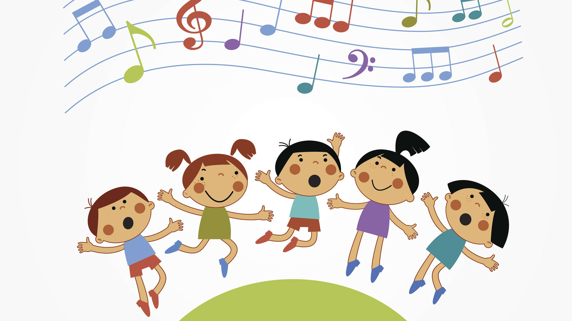 storytime clipart music movement