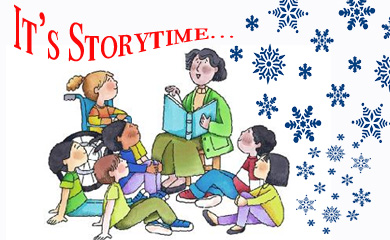 storytime clipart winter