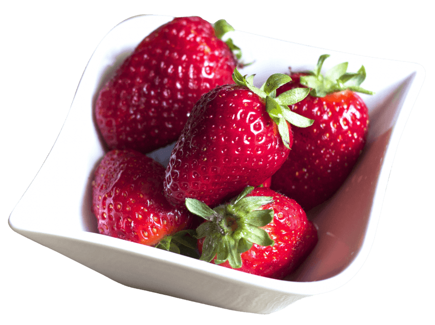 strawberries clipart bowl