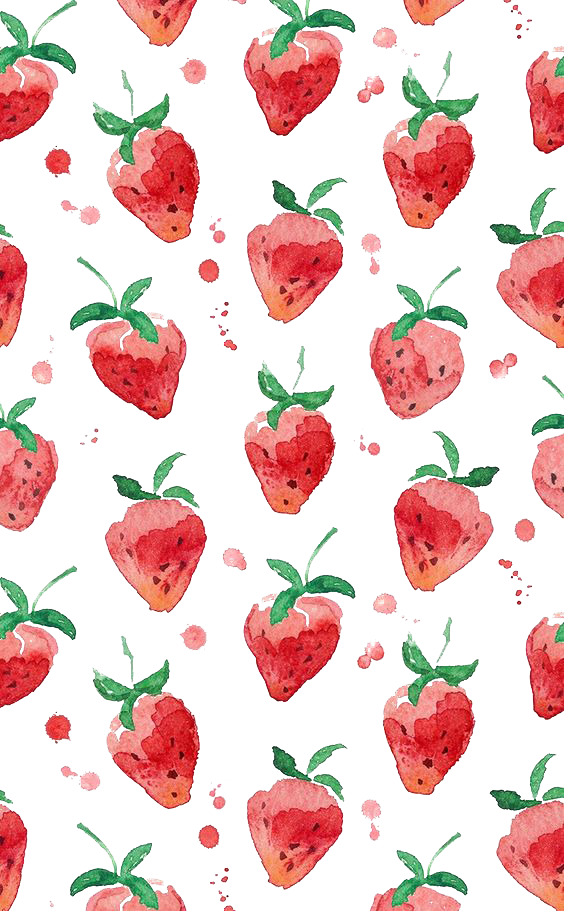 Art drawing wallpaper hand. Strawberries clipart draw