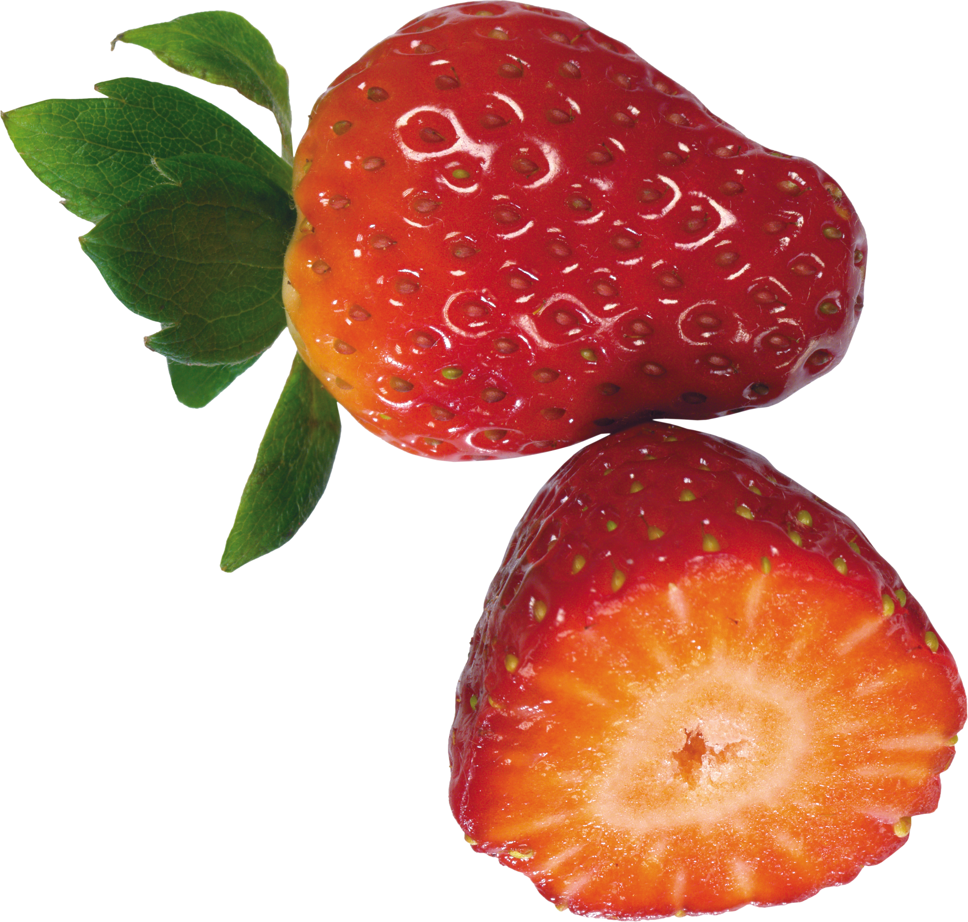 strawberries clipart five