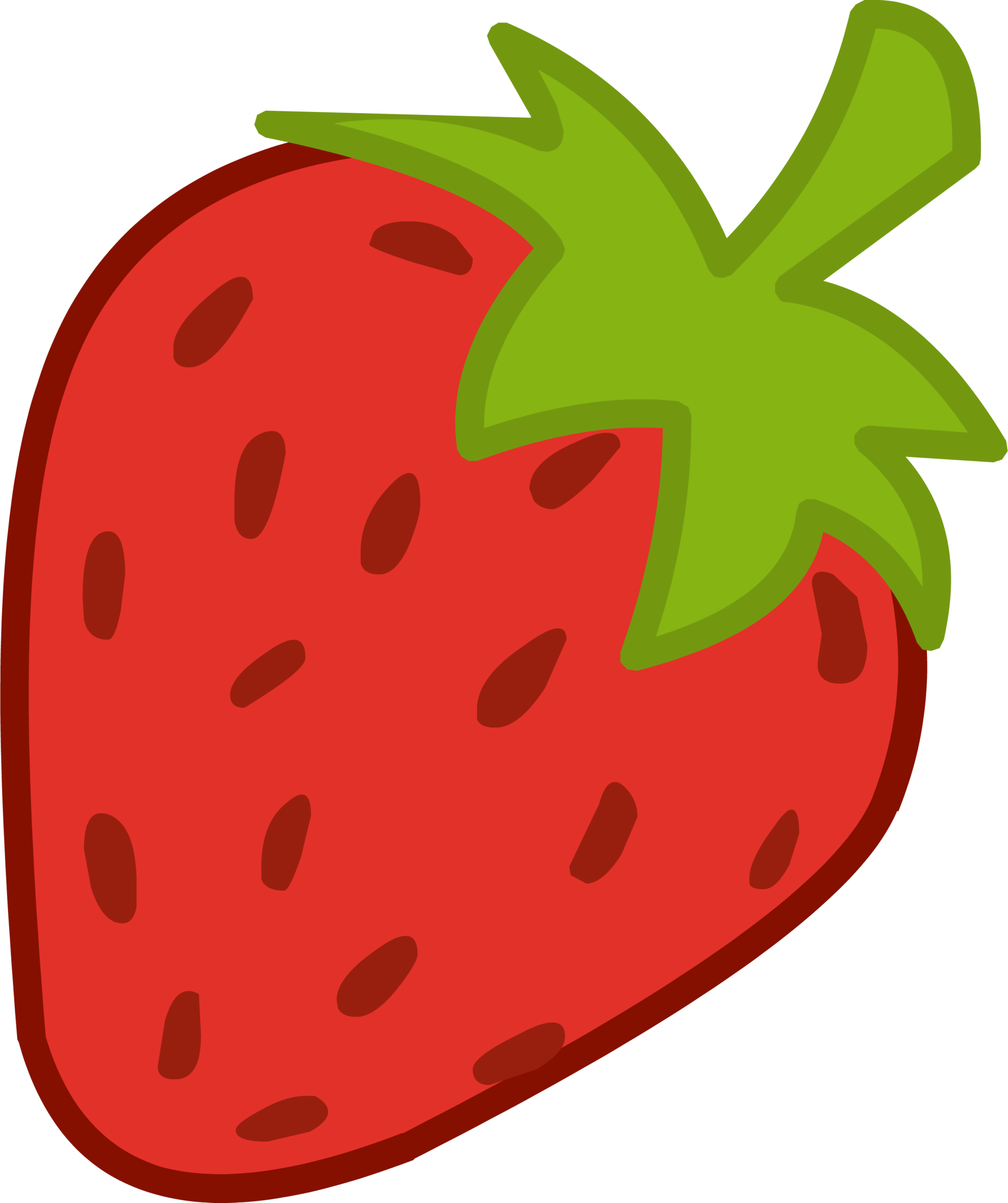 Strawberries clipart four. Image happystudio strawberry png