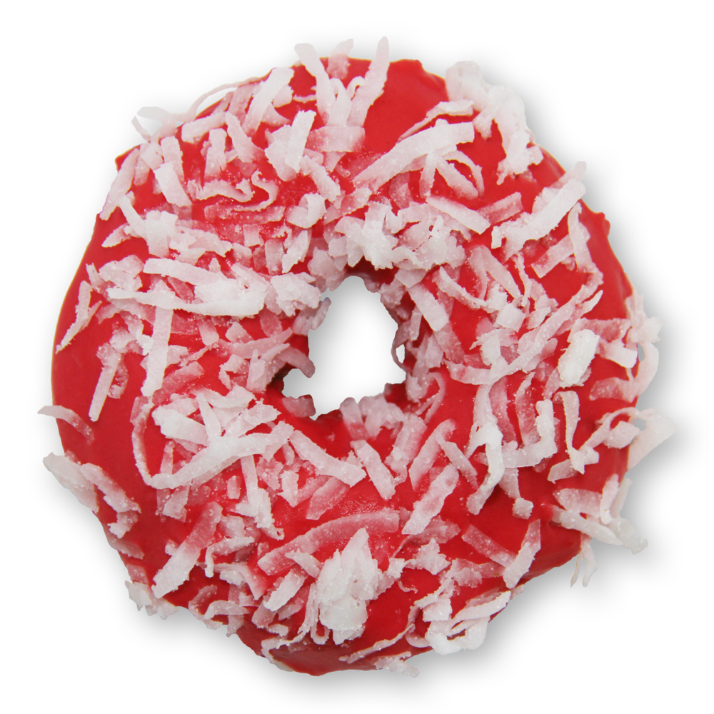 strawberries clipart frosted donut
