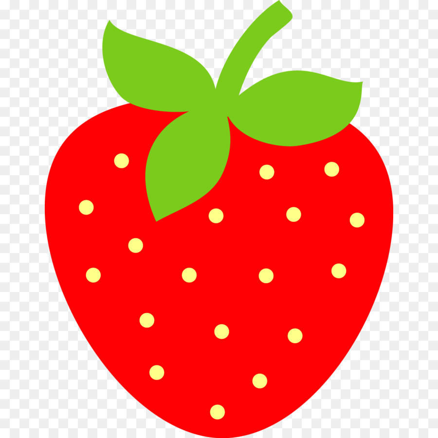 strawberries clipart heart